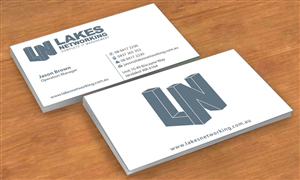 Business Card Design by Sbss for Lakes Networking | Design: #2373930