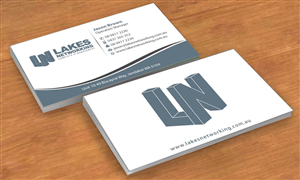 Business Card Design by Sbss for Lakes Networking | Design: #2373933