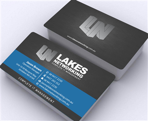 Business Card Design by Sbss for Lakes Networking | Design: #2373955