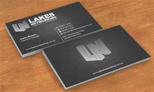 Diseño de Tarjeta de Presentación por Sbss para Lakes Networking | Diseño: #2373957