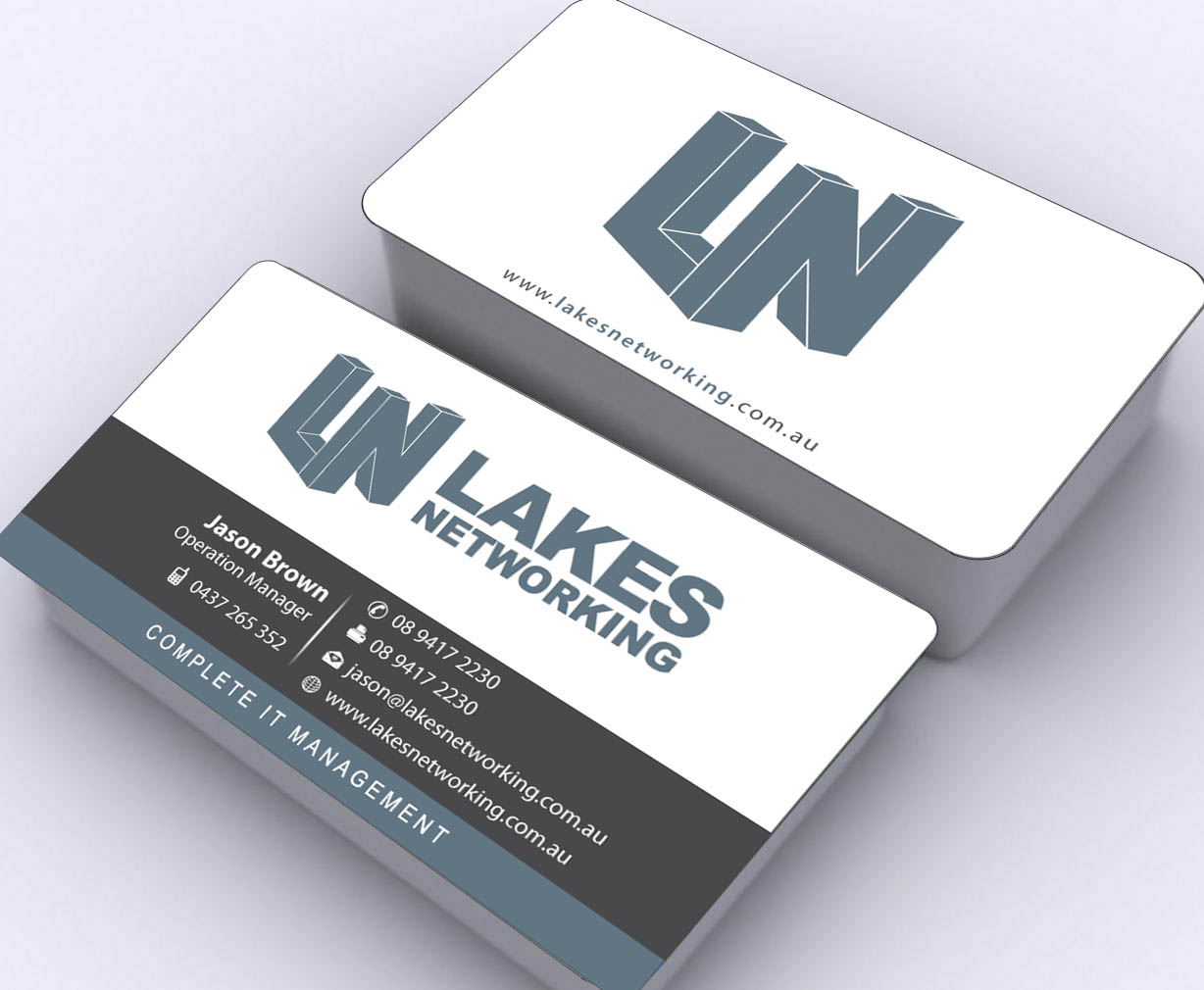 Business Card Design by Sbss for Lakes Networking | Design #2373979
