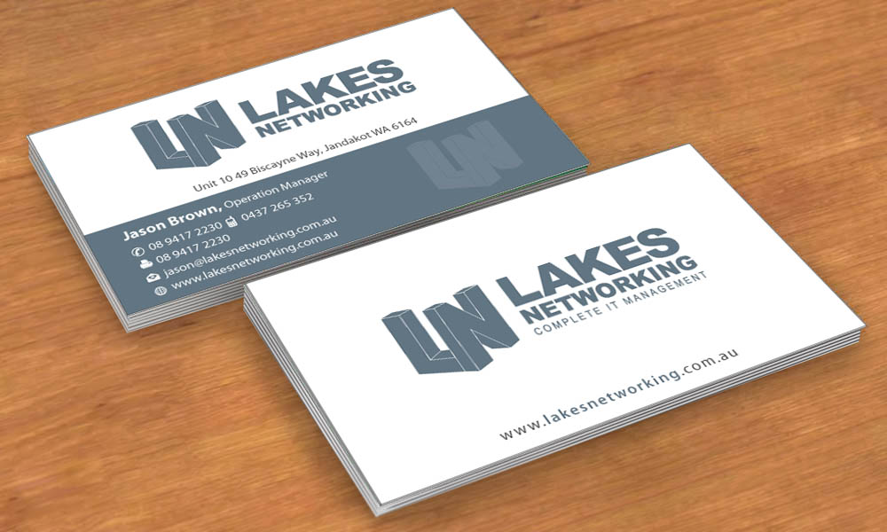 Business Card Design by Sbss for Lakes Networking | Design #2374656