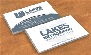 Diseño de Tarjeta de Presentación por Sbss para Lakes Networking | Diseño: #2374658