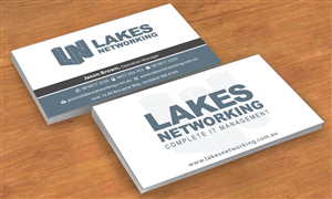 Diseño de Tarjeta de Presentación por Sbss para Lakes Networking | Diseño: #2374660