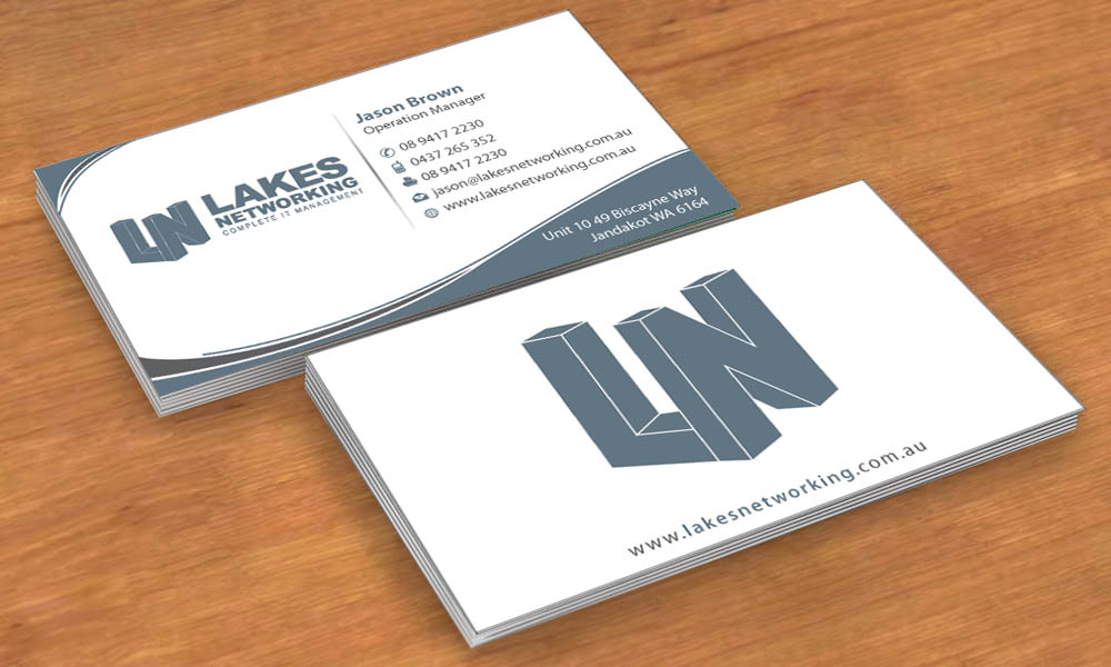 Business Card Design by Sbss for Lakes Networking | Design #2374661