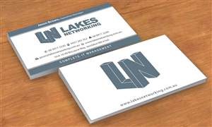 Business Card Design by Sbss for Lakes Networking | Design: #2374762