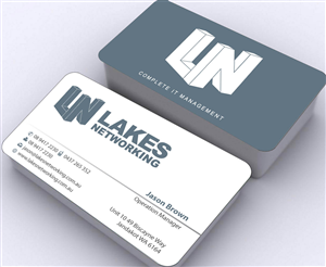 Business Card Design by Sbss for Lakes Networking | Design: #2374817