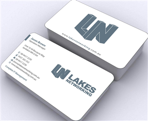 Business Card Design by Sbss for Lakes Networking | Design: #2374830