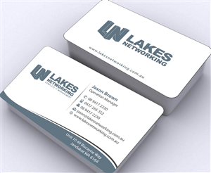 Business Card Design by Sbss for Lakes Networking | Design: #2374831