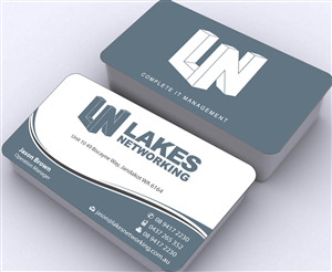 Business Card Design by Sbss for Lakes Networking | Design: #2374834