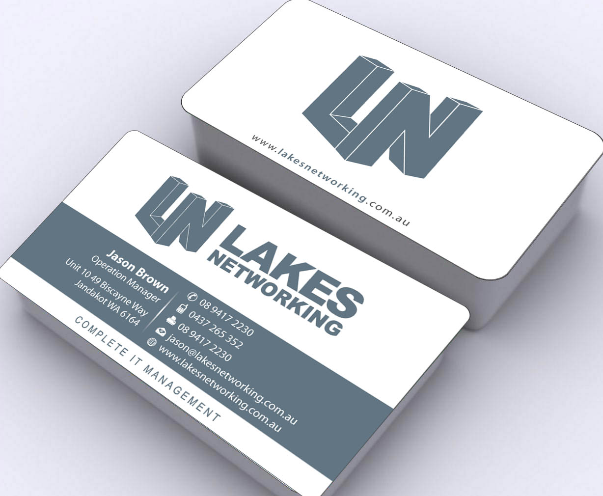 Diseño de Tarjeta de Presentación por Sbss para Lakes Networking | Diseño #2374835