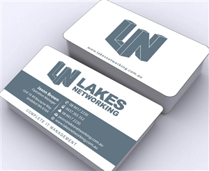 Business Card Design by Sbss for Lakes Networking | Design: #2374835