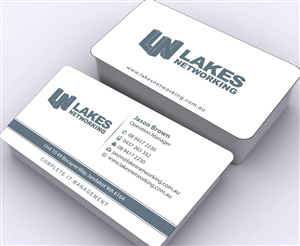 Business Card Design by Sbss for Lakes Networking | Design: #2374850
