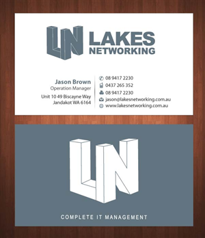 Business Card Design by Sbss for Lakes Networking | Design: #2390879