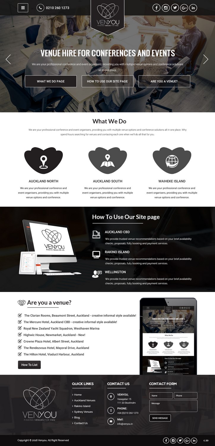 Web Design by pb for Let Me Out Ltd | Design #12032989