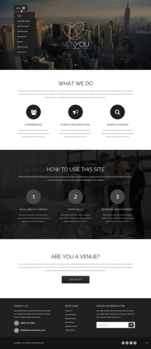 Diseño Web por pb para Let Me Out Ltd | Diseño: #12033883