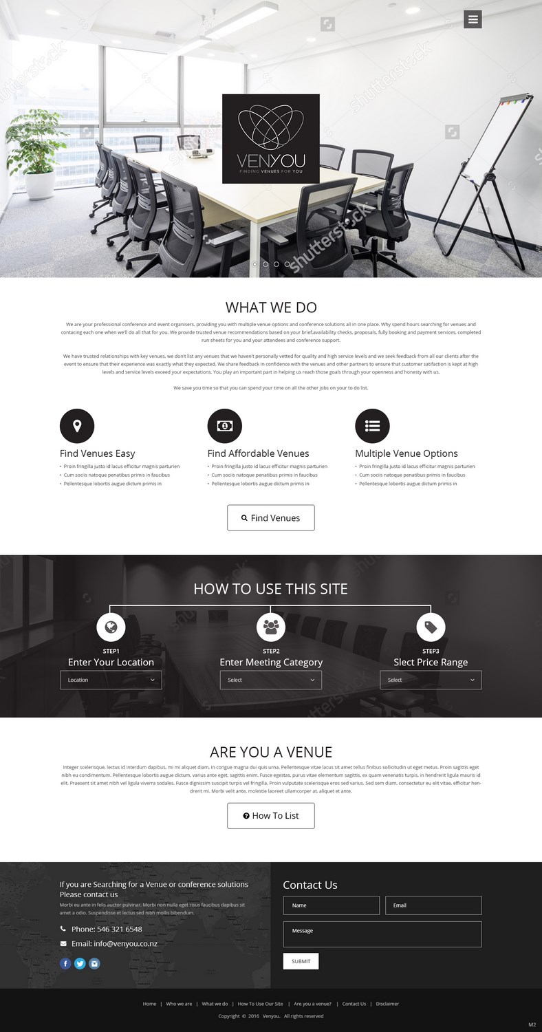 Web Design by pb for Let Me Out Ltd | Design #12063336