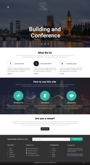 Diseño Web por pb para Let Me Out Ltd | Diseño: #12072622
