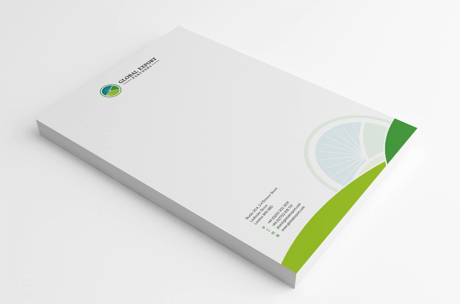 Stationery Design by Eggo May P for Global Export Partners | Design #12031551