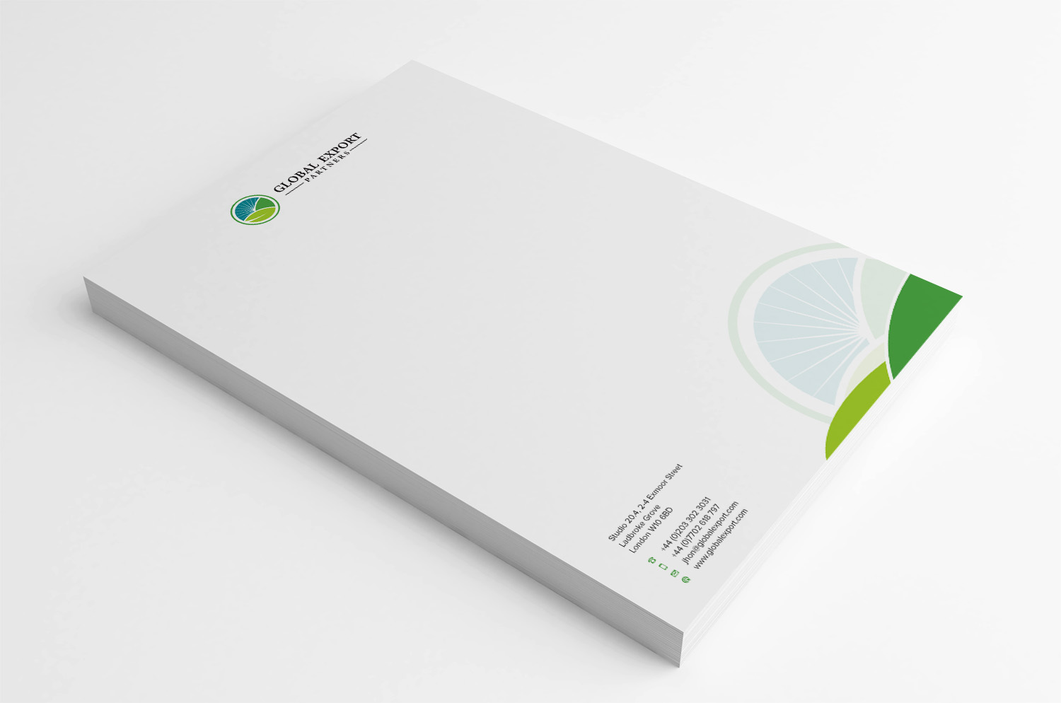 Diseño de Papelería por Eggo May P para Global Export Partners | Diseño #12031552