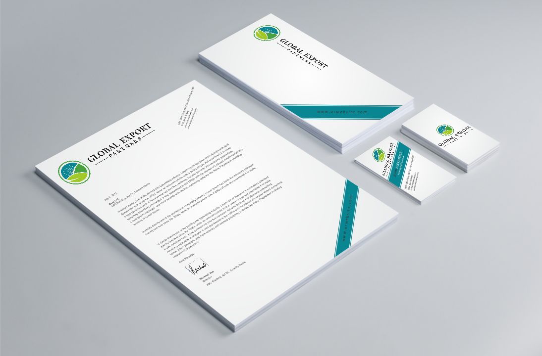 Stationery Design by AwsomeD for Global Export Partners | Design #12024324