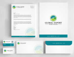 Schreibwaren-Design von AwsomeD für Global Export Partners | Design #12030354