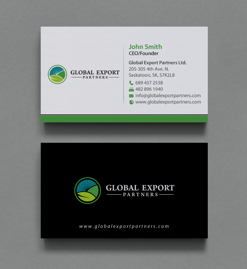 Stationery Design by chandrayaan.creative for Global Export Partners | Design #12031808