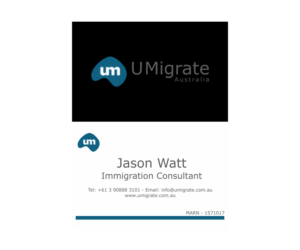 Logo Design by suryokusumo for U migrate Australia | Design: #12140060