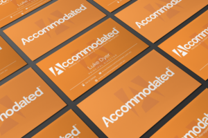 Business Card Design by Mario for Accommodated | Design: #12030666