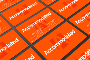 Business Card Design by Mario for Accommodated | Design: #12036947