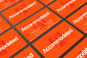 Business Card Design by Mario for Accommodated | Design: #12037972