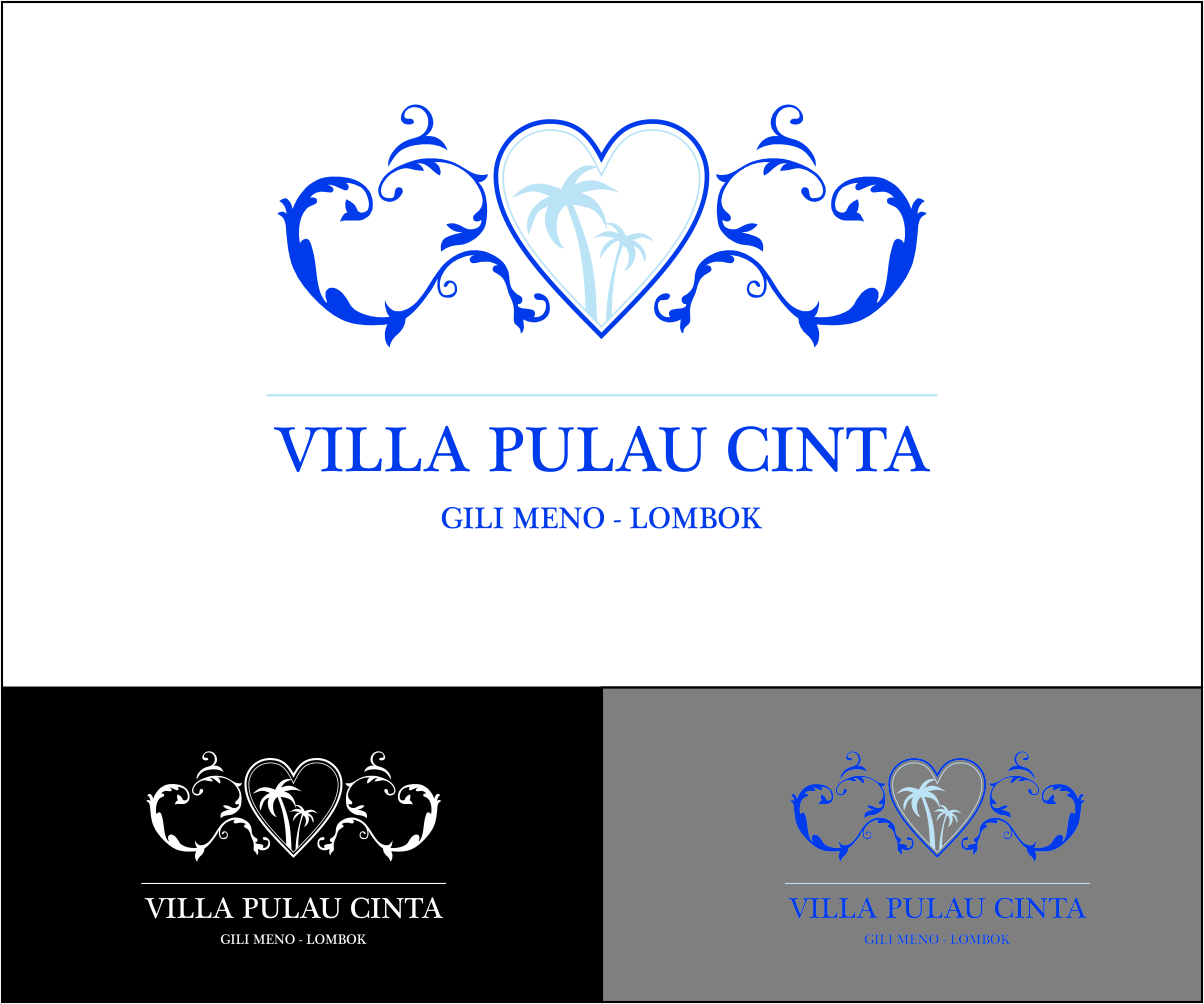 Logo Design by D-CO for Villa Pulau cinta | Design #12051572