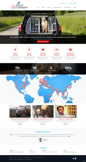 Web Design by pb for this project | Design: #12032881