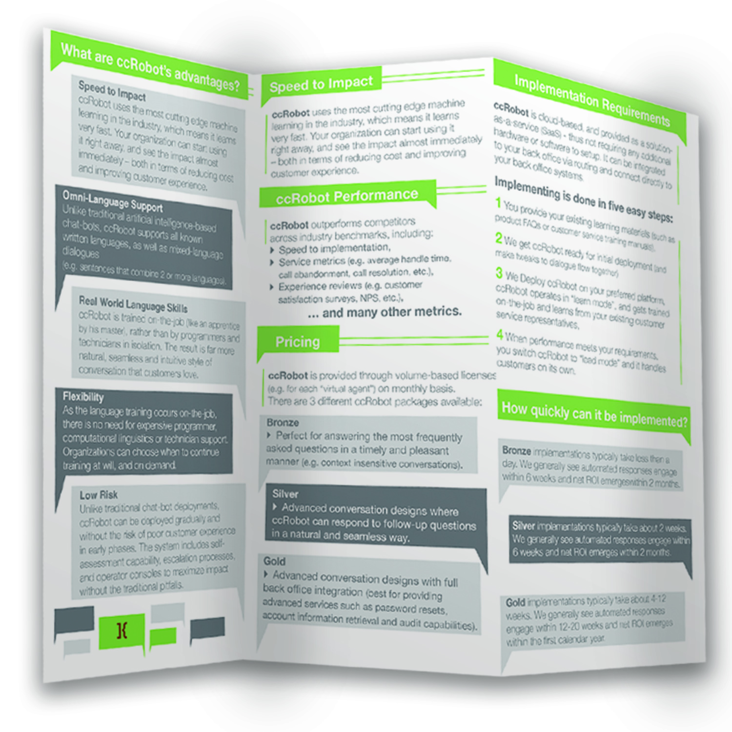 Brochure Design by Cemantha Haveard for Korah Limited | Design #12122019