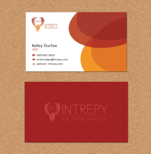 Design de Carte de Visite par Riz' pour Intrepy Healthcare Marketing | Design : #12051612