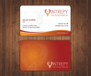 Business Card Design by Stylez Designz for Intrepy Healthcare Marketing | Design: #12110953