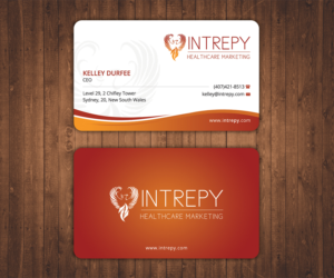 Business Card Design by Stylez Designz for Intrepy Healthcare Marketing | Design: #12110956