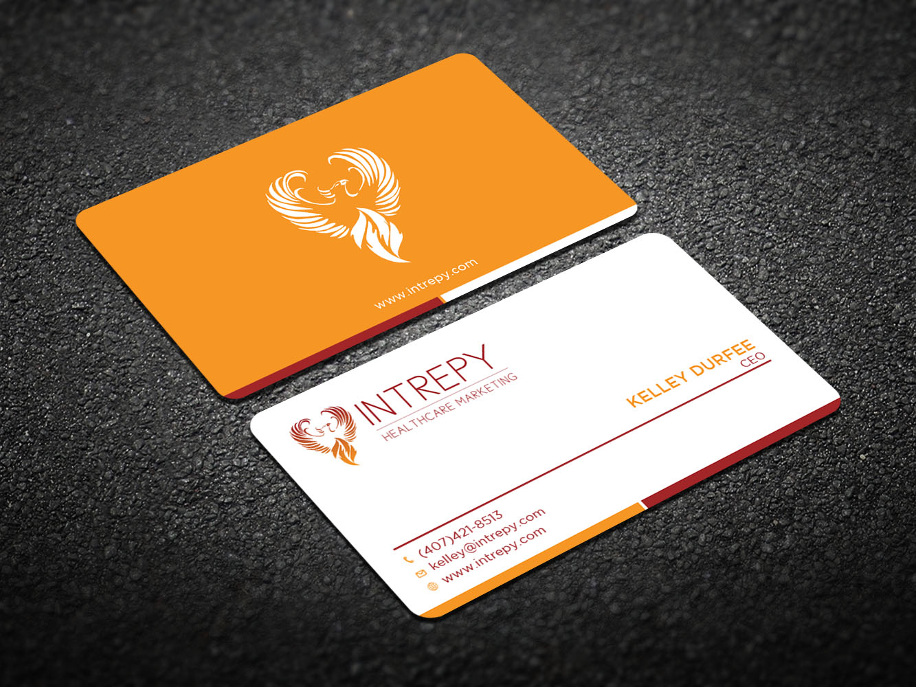 Business Card Design by Verified artistry for Intrepy Healthcare Marketing | Design #12038168