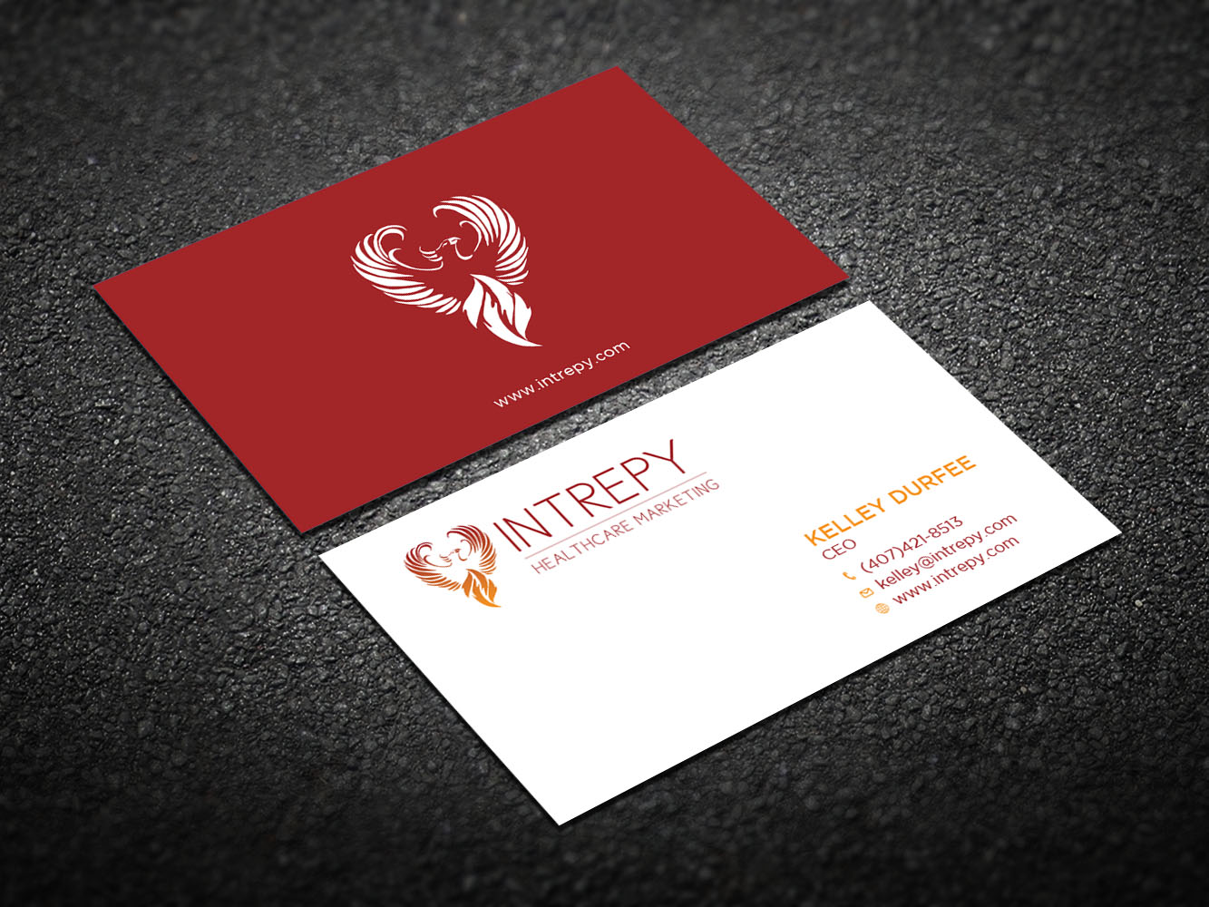 Business Card Design by Verified artistry for Intrepy Healthcare Marketing | Design #12038169