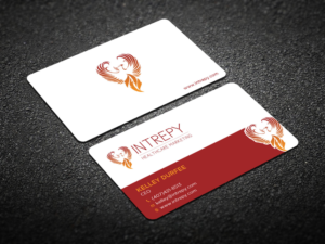 Business Card Design by Verified artistry (Design garden) for Intrepy Healthcare Marketing | Design: #12038170