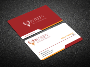 Design de Carte de Visite par Verified artistry (Design garden) pour Intrepy Healthcare Marketing | Design : #12060268
