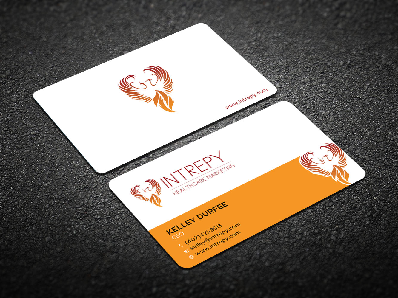 Business Card Design by Verified artistry for Intrepy Healthcare Marketing | Design #12060269