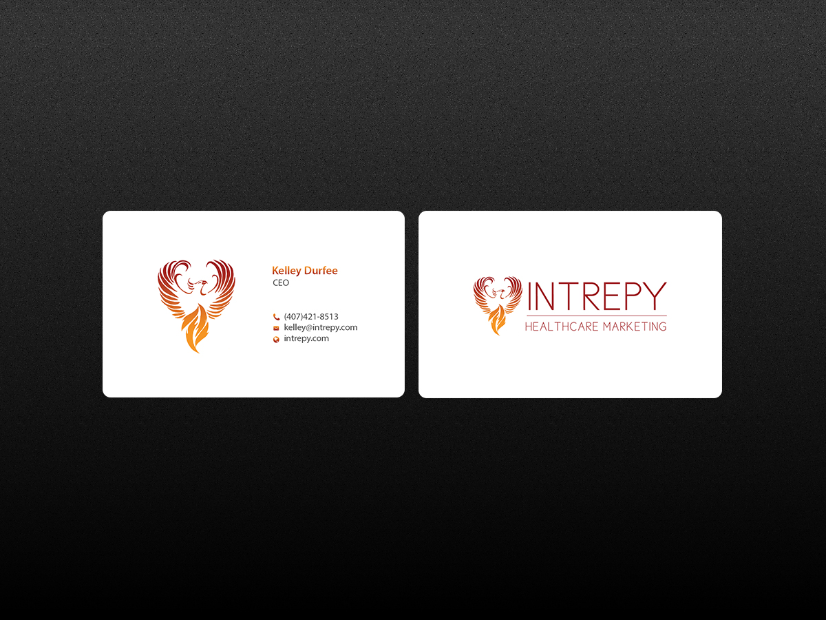 Design de Carte de Visite par Creations Box 2015 pour Intrepy Healthcare Marketing | Design #12048580