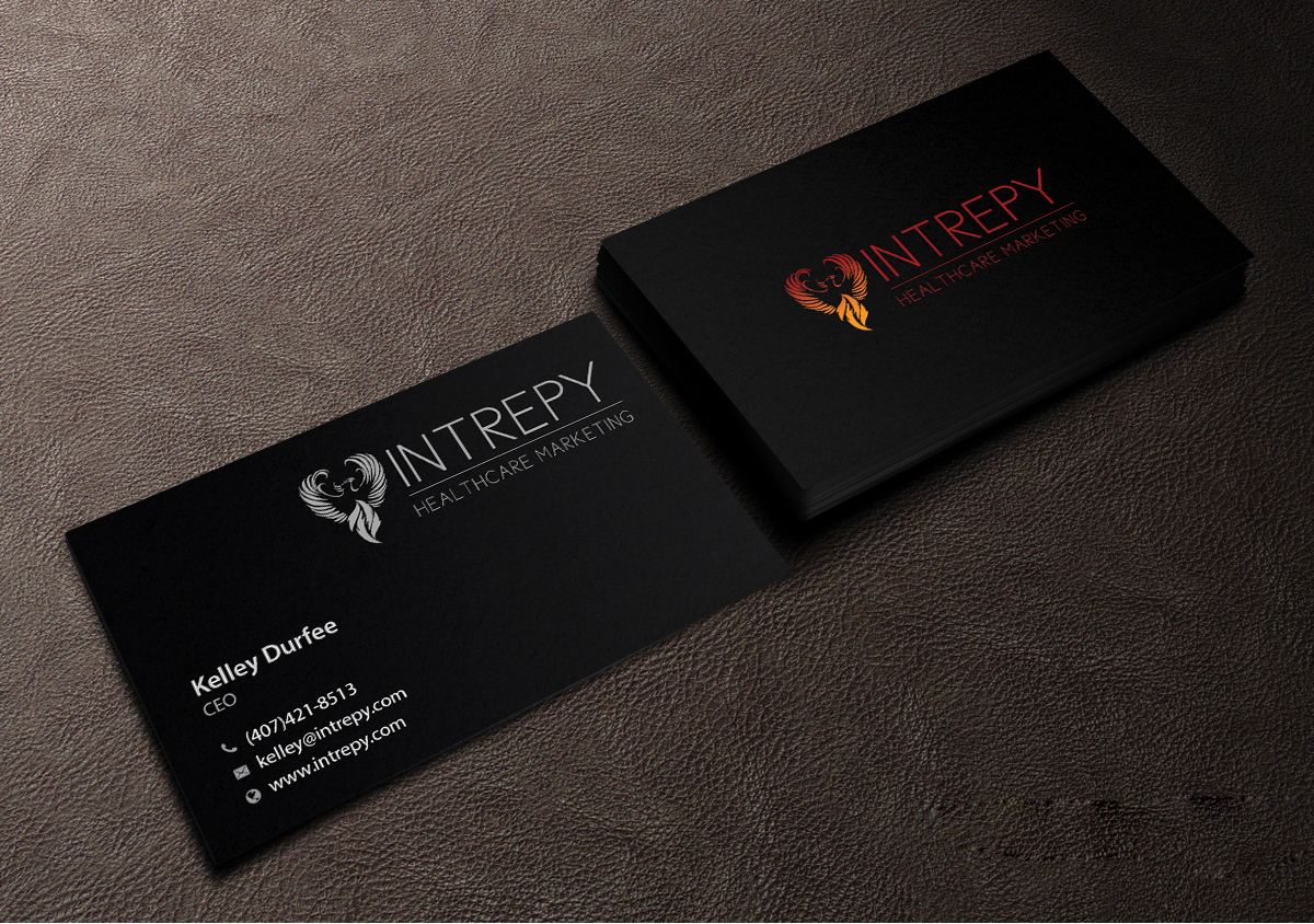 Design de Carte de Visite par Creations Box 2015 pour Intrepy Healthcare Marketing | Design #12048587