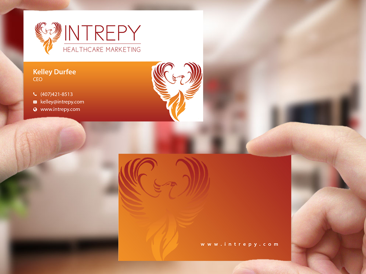 Design de Carte de Visite par Creations Box 2015 pour Intrepy Healthcare Marketing | Design #12048599