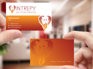 Design de Carte de Visite par Creations Box 2015 pour Intrepy Healthcare Marketing | Design : #12048599