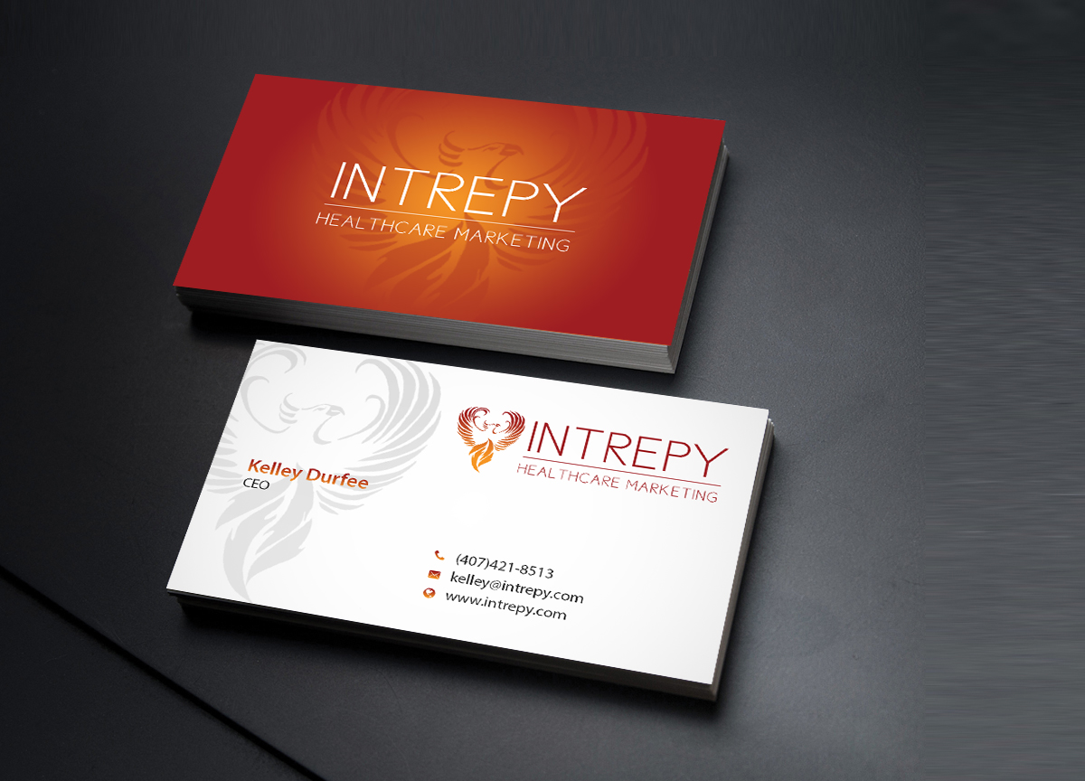 Diseño de Tarjeta de Presentación por Creations Box 2015 para Intrepy Healthcare Marketing | Diseño #12155787