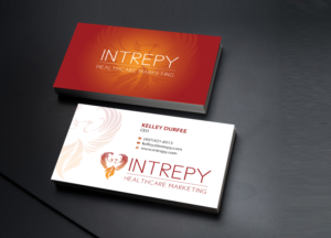 Business Card Design by Creations Box 2015 for Intrepy Healthcare Marketing | Design: #12199417