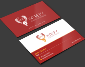 Business Card Design by Brand aid for Intrepy Healthcare Marketing | Design: #12047015