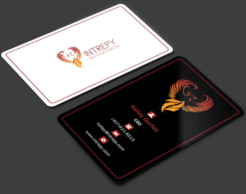 Design de Carte de Visite par Brand aid pour Intrepy Healthcare Marketing | Design #12047016